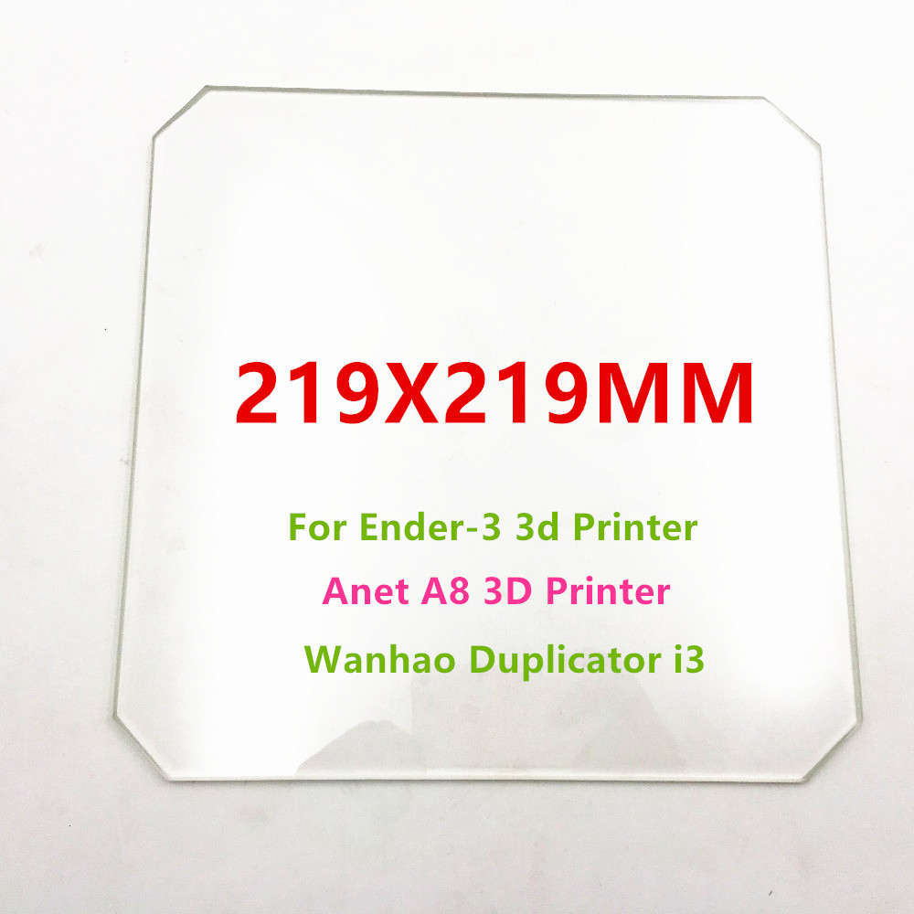 Borosilicate Glass plate  heat bed for DIY Wanhao Duplicator i3 Anet A8 MP Maker Select 3D Printer
