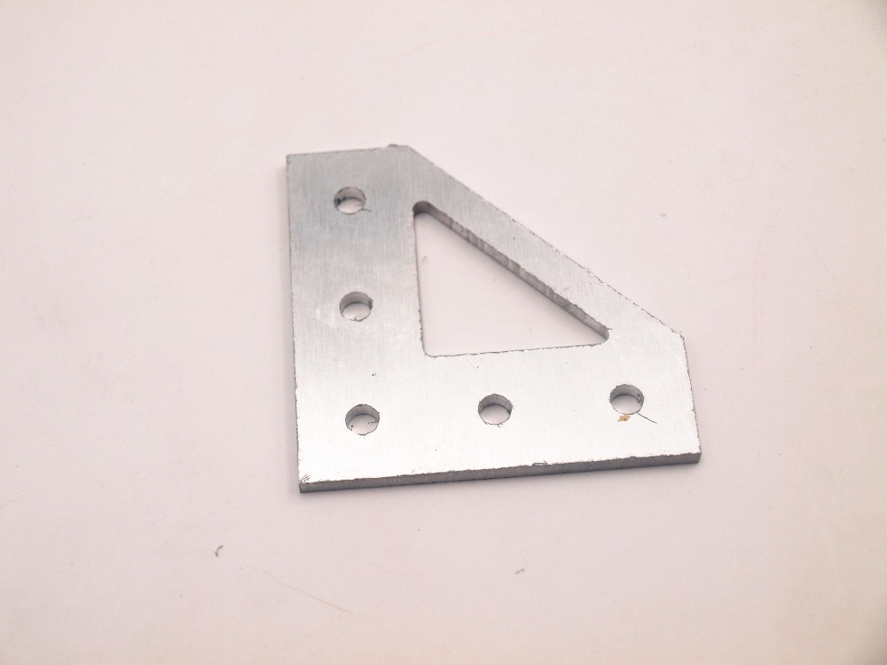 AM8/ Anet A8 aluminum botton corner plate for AM8 3D Printer Extrusion Metal Frame