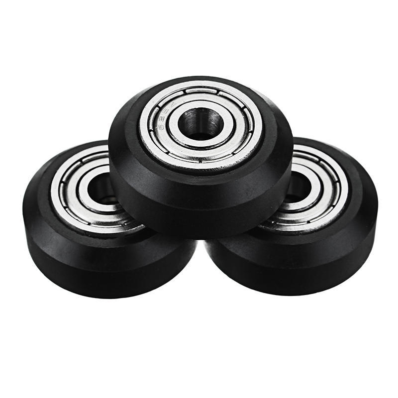 Pom wheel with 625zz deep groove ball bearings 