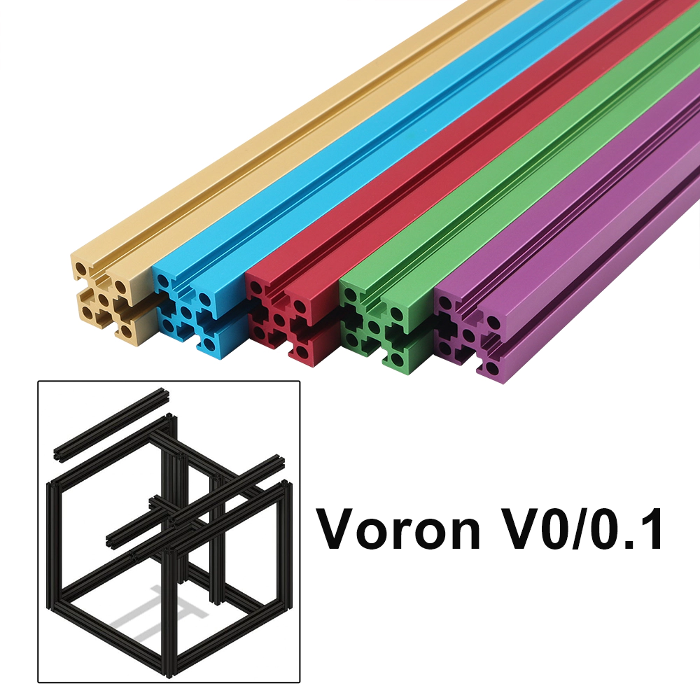 Voron 0 Voron 0.1 3d printer 1515 aluminum extrusion profile frame