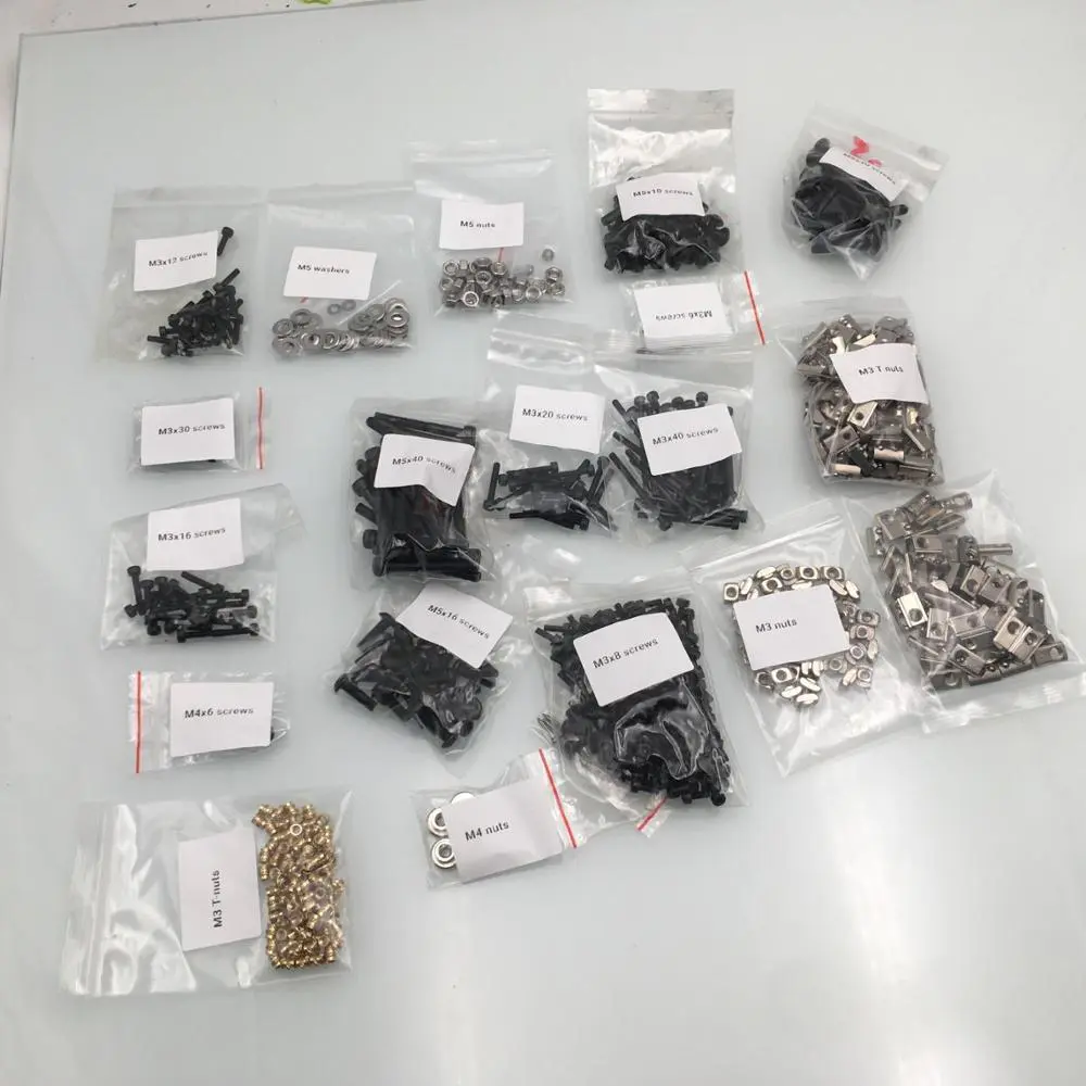 Voron 2.4 3d printer DIY project fasteners screws nuts full kit