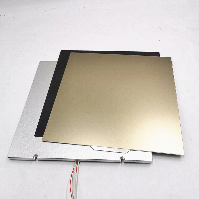 Voron 2.4 3D printer MIC6 aluminum build plate PEI heated bed silicone heater