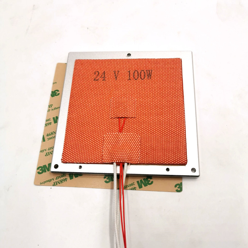 Voron 0.1 3D printer build plate silicone Heater Heatbed PEI kit with silicone heat pad