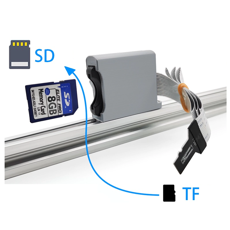 Ender 3/3S 3D Printer TF To SD Card Reader Upgrade Modification Module
