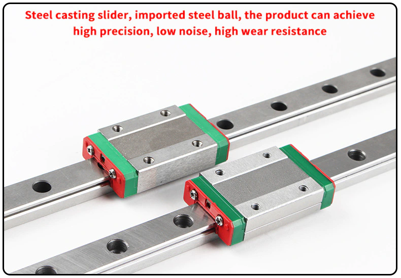 3D Printer Parts BLV Ender 3/3Pro Profile Linear Guide Rail Slide Carriage Customizable DIY Upgrade Kit