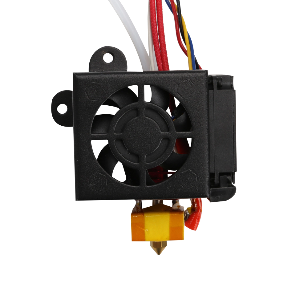 3D Printer Full Assembled Extruder Kit With Fan Cover Air Connections 0.4 Nozzle