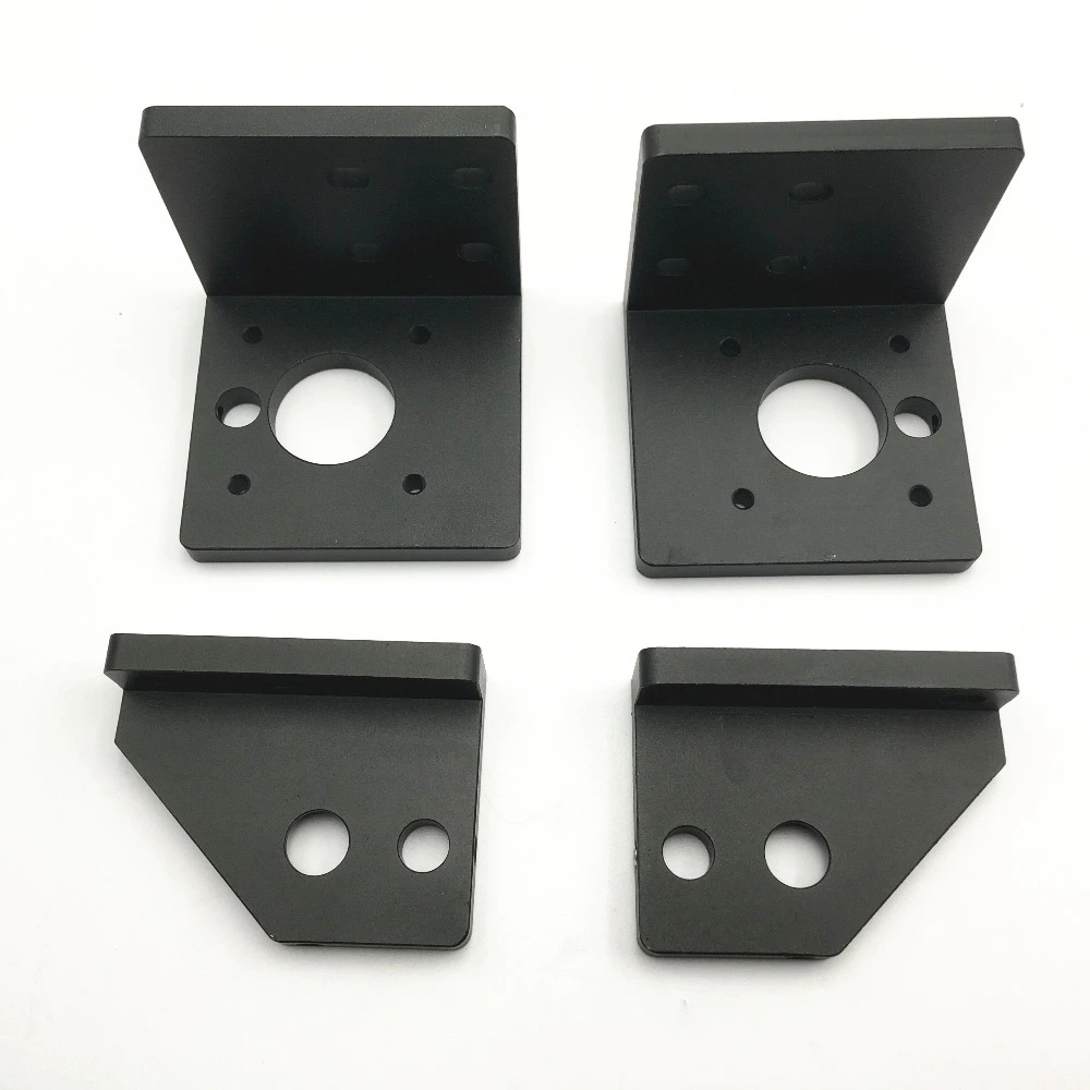 AM8/ Anet A8 3D Printer Extrusion anodized Z axis stepper motor mount and top rod holder kit